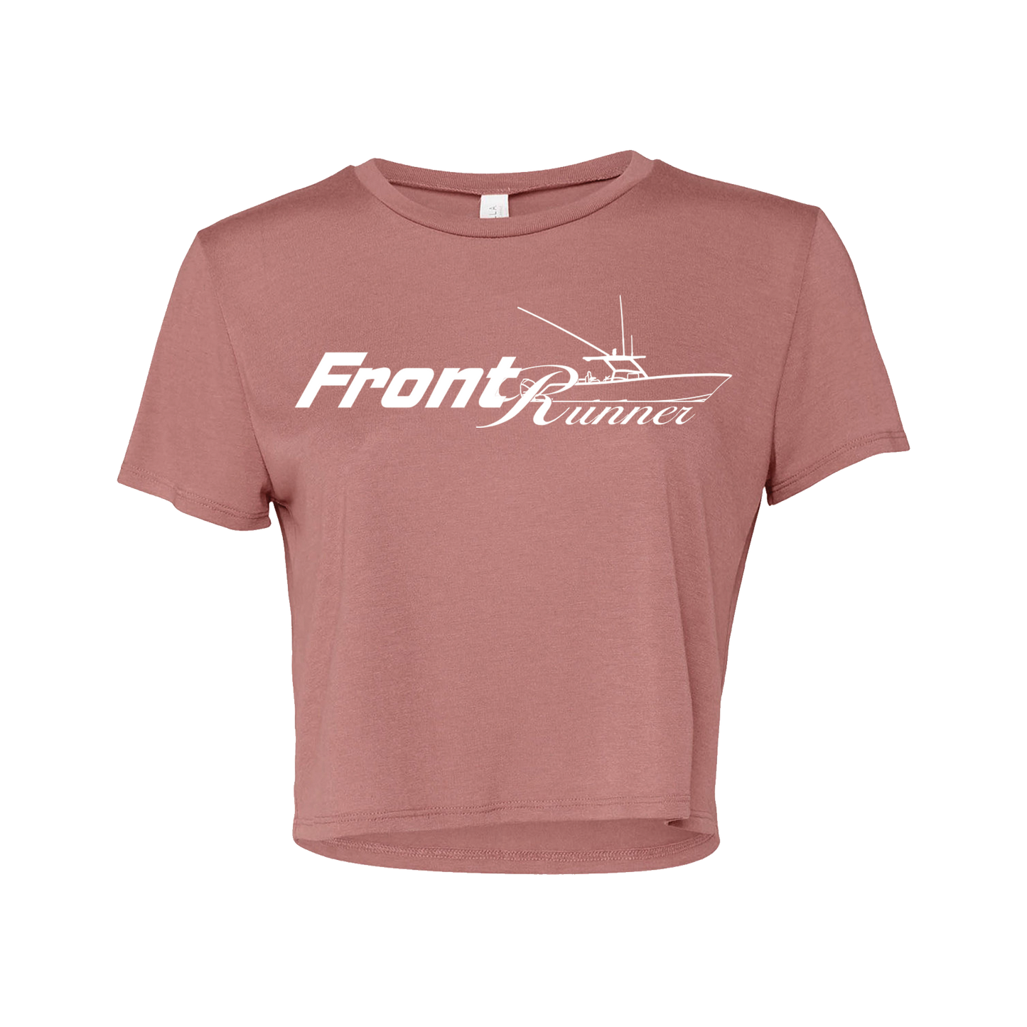Bella + Canvas Ladies' Flowy Cropped T-Shirt