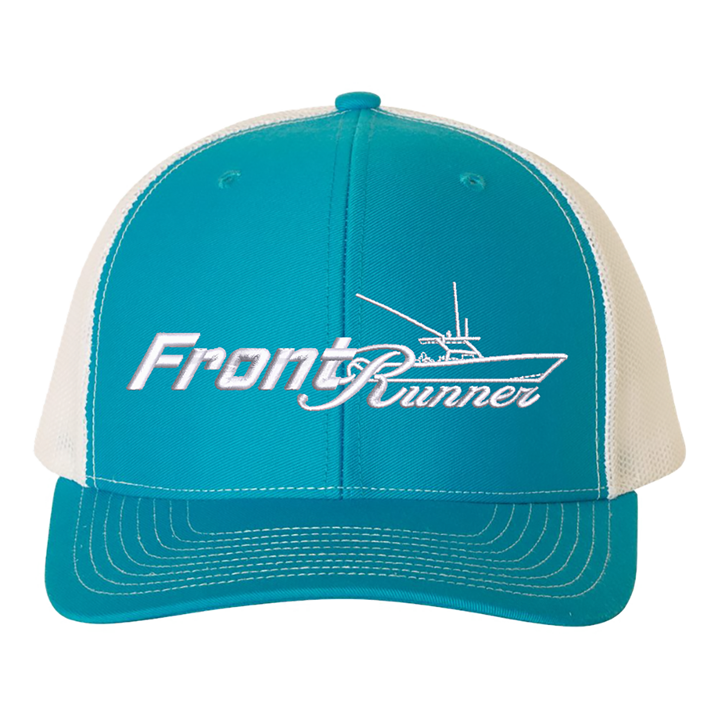 Richardson Trucker Puff embroidery GREY/NAVY