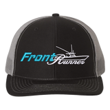 Richardson Trucker Puff embroidery GREY/NAVY